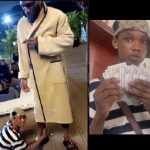Burna Boy Gifts $3000 To Upcoming Singer Who Grabbed His Feet In Viral Video Burna Boy Gifts $3000 To Upcoming Singer Who Grabbed His Feet In Viral Video