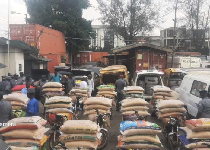 Customs Intercepts 135 Trucks Of Smuggled Rice, Others Worth N7.8bn