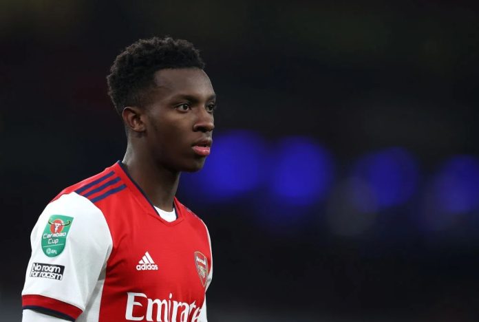 Eddie Nketiah - Photo by Ryan Pierse. Getty Images Eddie Nketiah
