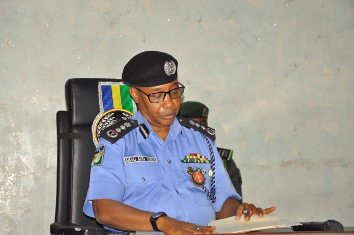 The Inspector-General of Police, Usman Alkali Baba
