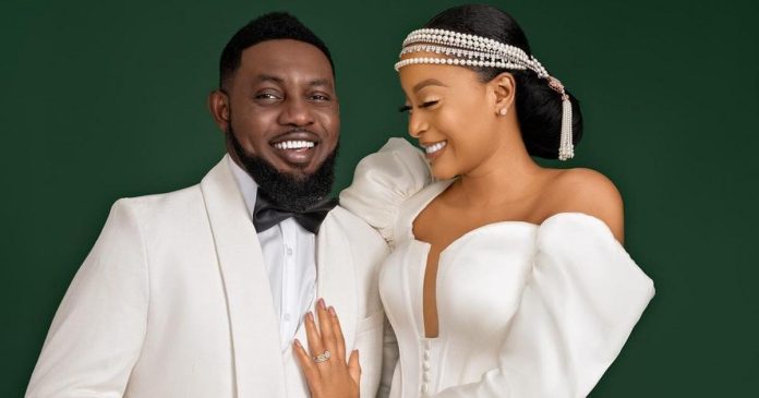Ayo Makun & Wife