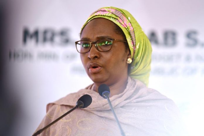 The Minister of Finance, Budget, and National Planning, Dr Zainab Ahmed