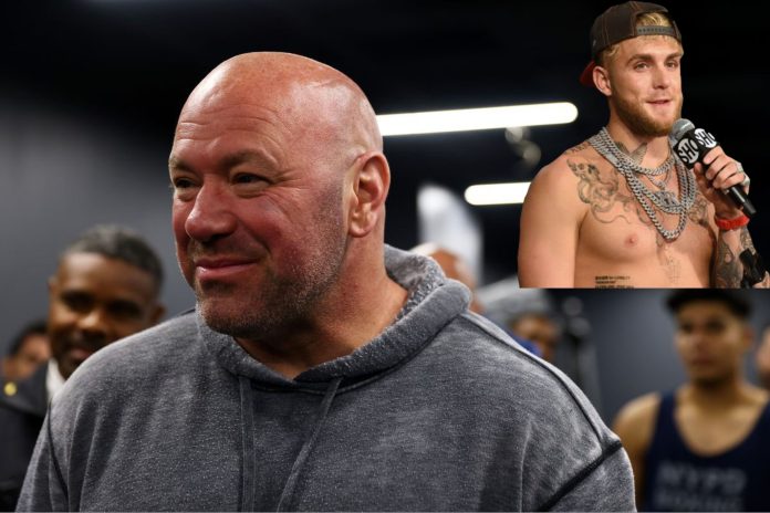 Jake Paul & Dana White Jake Paul & Dana White