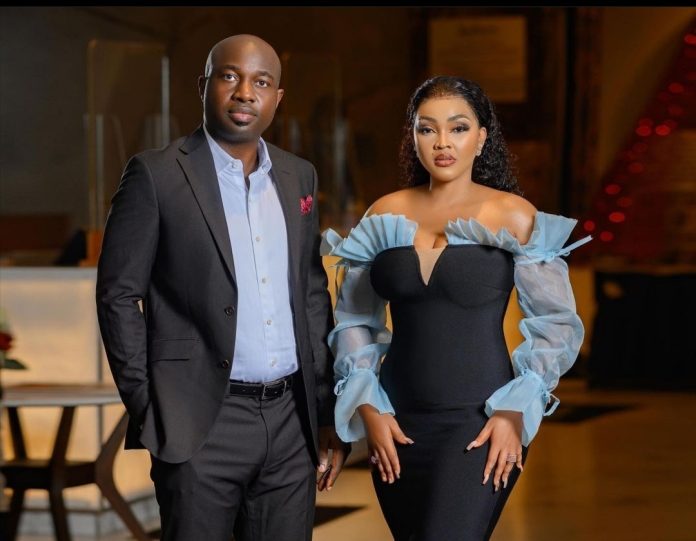 Mercy Aigbe and Kazim Adeoti Mercy Aigbe and Kazim Adeoti