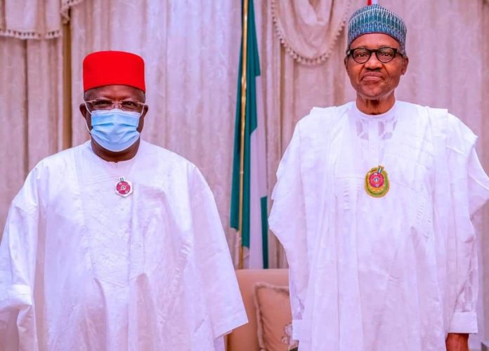 Umahi & Buhari Umahi & Buhari