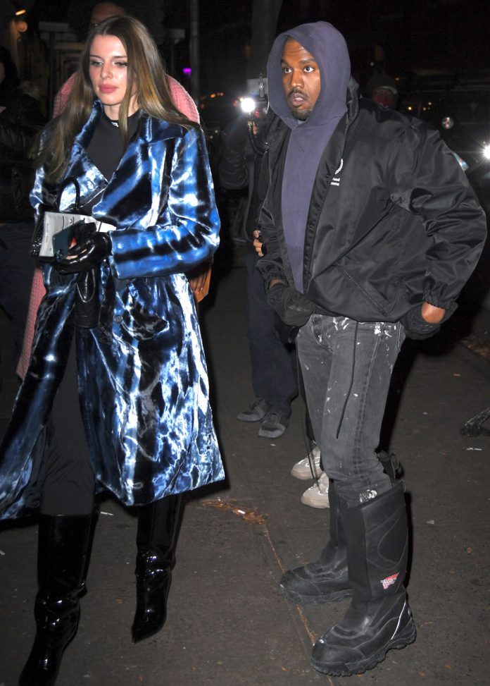 Kanye West & Julia Fox Kanye West & Julia Fox