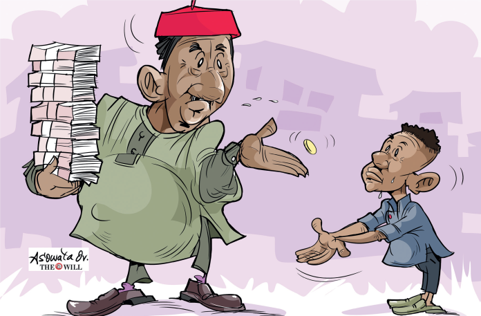 Apprentice and "Oga" caricature Apprentice and "Oga" caricature