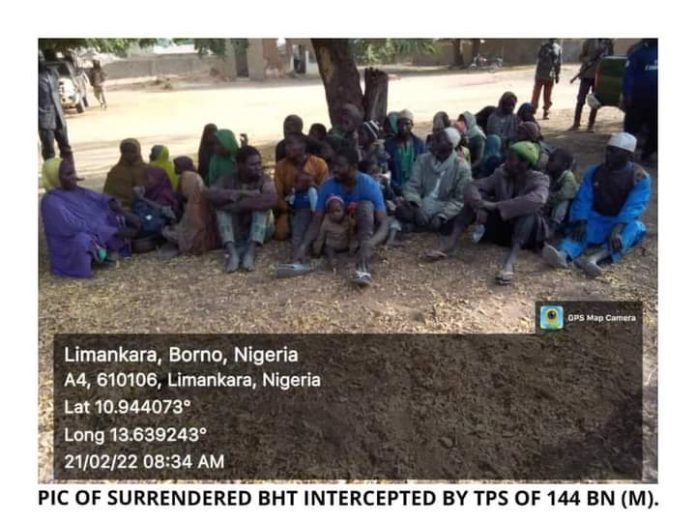 Another Set Of 41 Terrorists Surrender To Troops In Borno Another Set Of 41 Terrorists Surrender To Troops In Borno