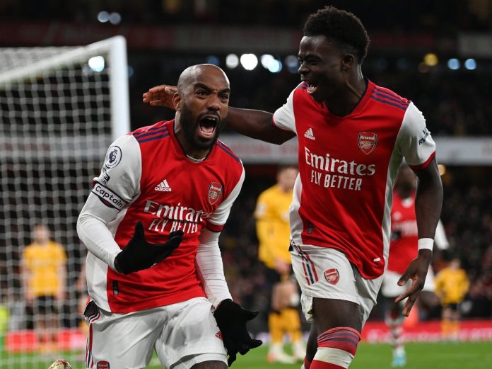 Arsenal Overcome Wolves With Last Gasp Lacazette Goal To Win 2-1 Arsenal Overcome Wolves With Last Gasp Lacazette Goal To Win 2-1