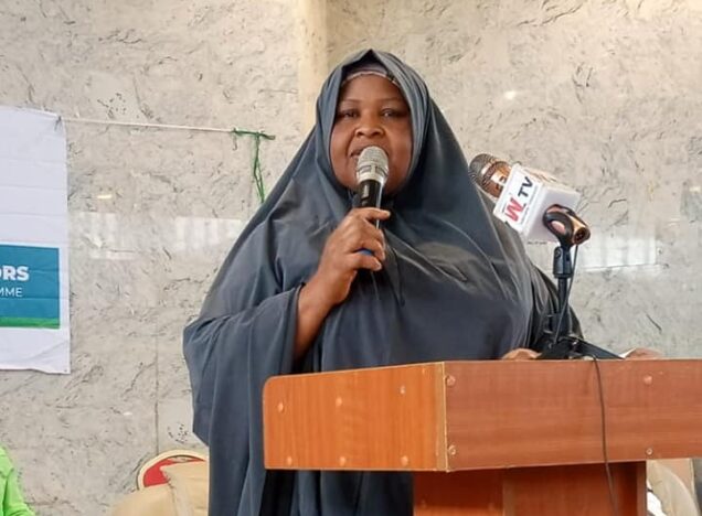 The Special Adviser to Governor Inuwa Yahaya of Gombe state on social investment, Mrs Dijatu Bappa