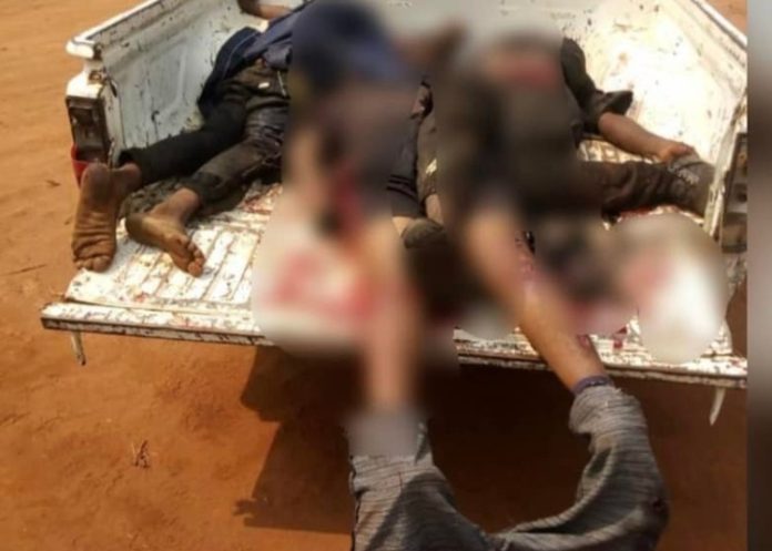 Bodies of Kidnappers