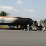 17 Persons Burnt To Death In Ogun Truck-Bus Collision The vehicles involved in the crash