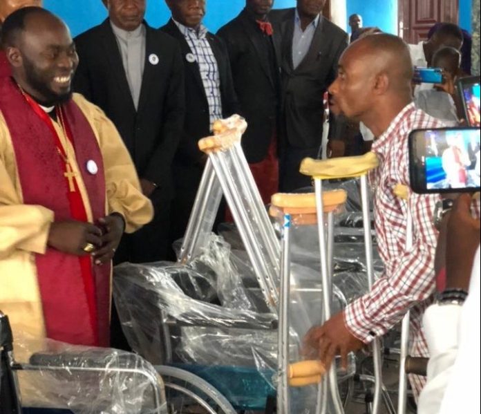 Apostle Jack and a beneficiary