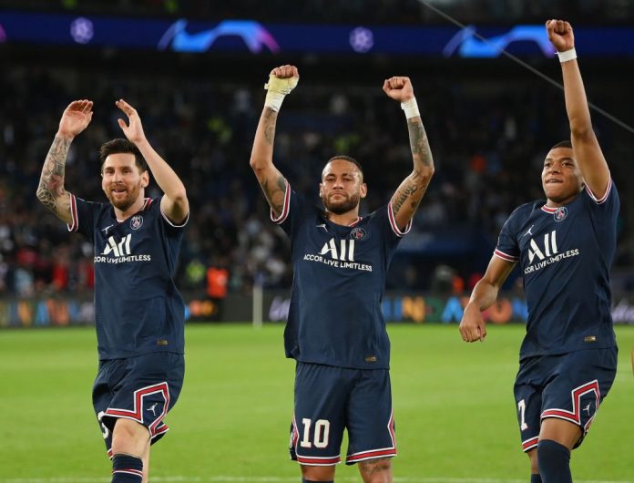 Neymar, Messi, Mbappe Neymar, Messi, Mbappe