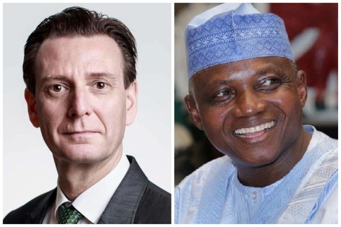 Garba Shehu,& David Piling