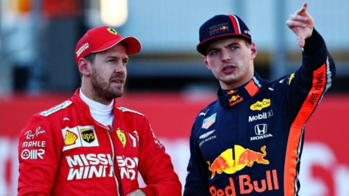 Sebastian-Vettel-to-Red-Bull Vettel, Verstappen