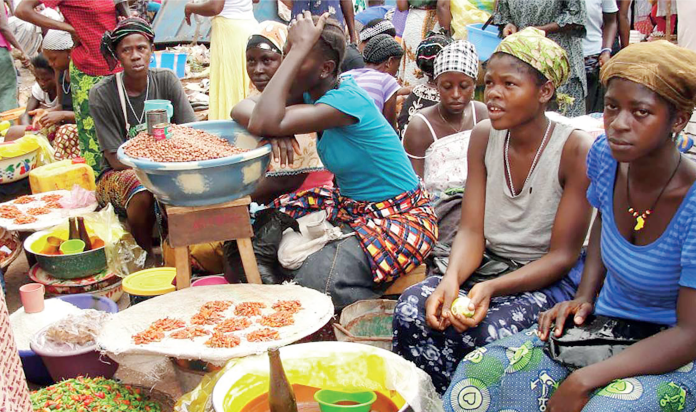 Market scene Market scene