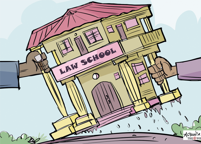 Law school caricature
