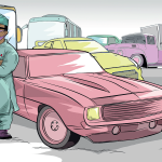 NNPC Grounds Nigeria to a Halt Fuel scarcity Caricature