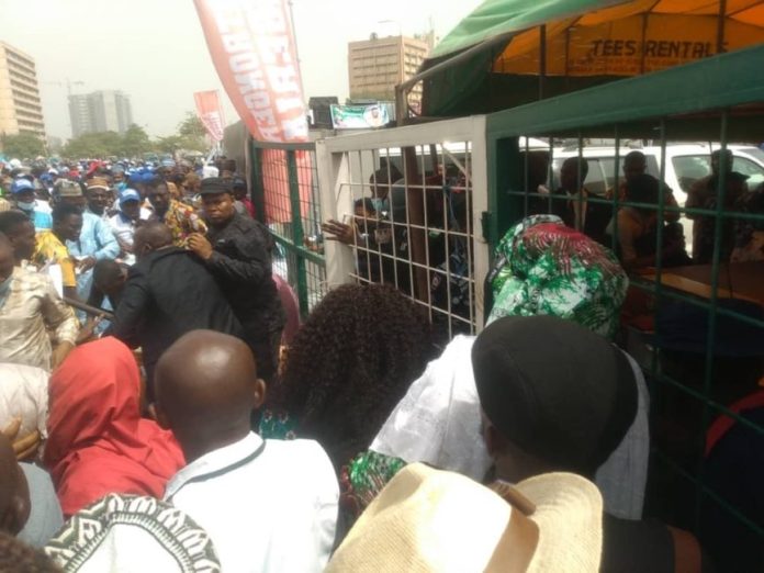 APC National convention stampede APC National convention stampede