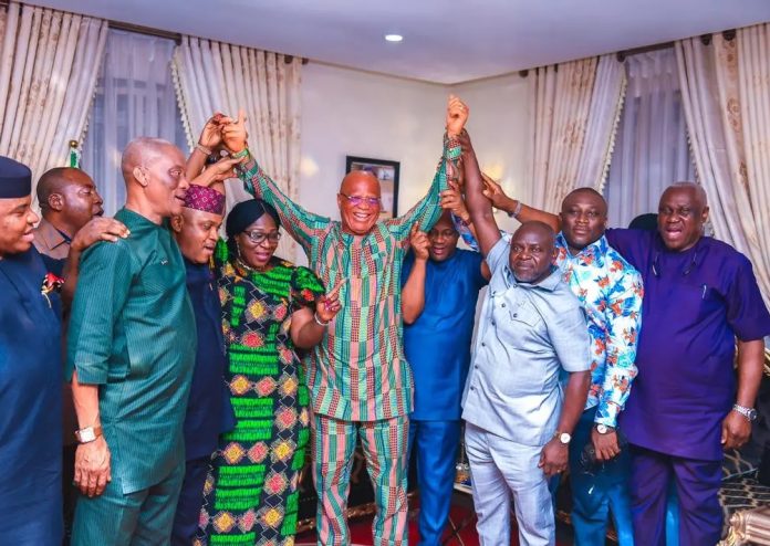 Akwa Ibom NASS Caucus Endorse Umo Eno Akwa Ibom NASS Caucus Endorse Umo Eno