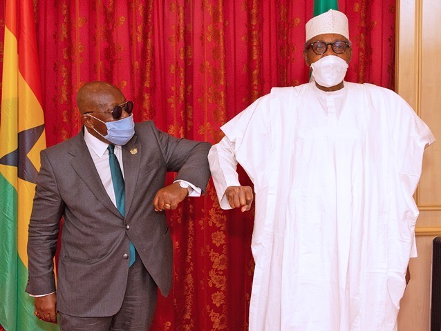 Buhari meets Ghanaian President Akufo-Addo in Abuja