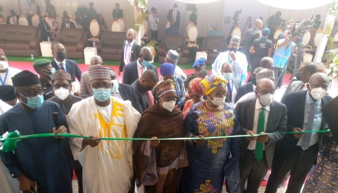 Commissioning of the Second Tower of BoI building, President Buhari Commissioning of the Second Tower of BoI building, President Buhari