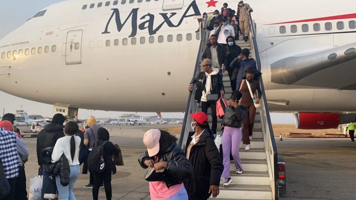 First batch of Nigerians from Ukraine