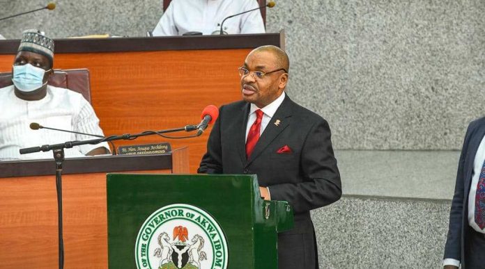 the State Governor, Mr Udom Emmanuel