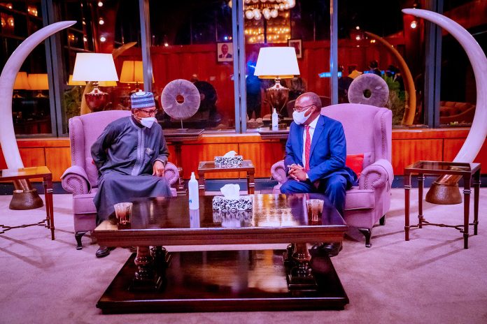 Buhari arrives Kenya