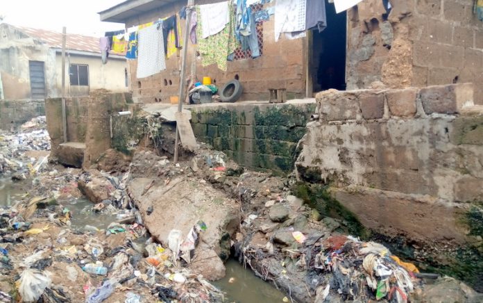 Kwara-residents-lament-how-poorly-executed-multi-million-Saraki-erosion-control-constituency-project-adversely-affecting-them