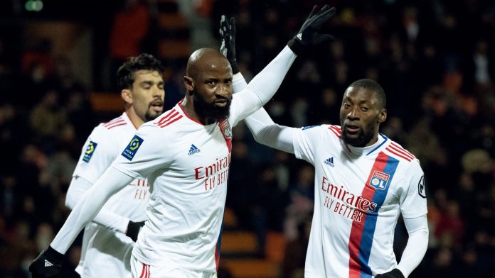 Lyon defeated Lorient 4-1