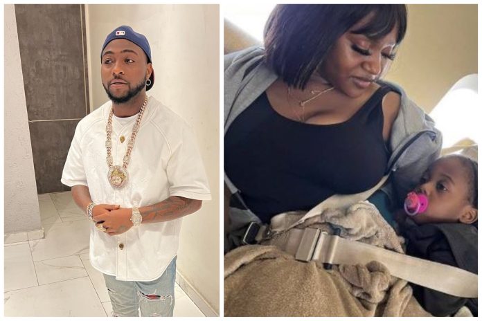 Davido/ Chioma And Son Davido/ Chioma And Son