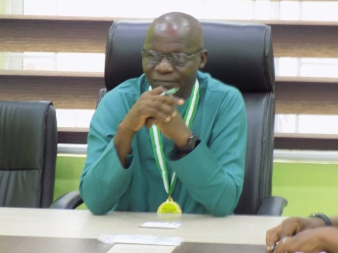 President of AUPCTRE, Comrade Benjamin Anthony