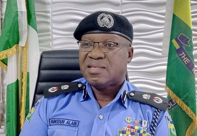 The Lago state Commissioner of Police, Abiodun Alabi