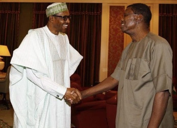 Buhari & Pastor Adeboye