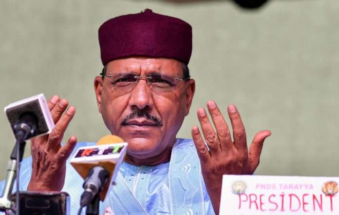 The Nigerien President, Mohammed Bazoum