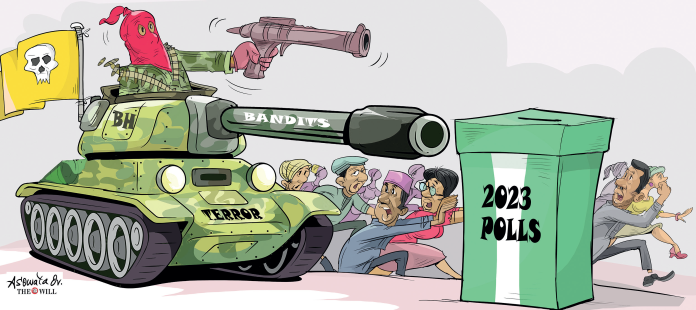 2023 election/ Bandits caricature