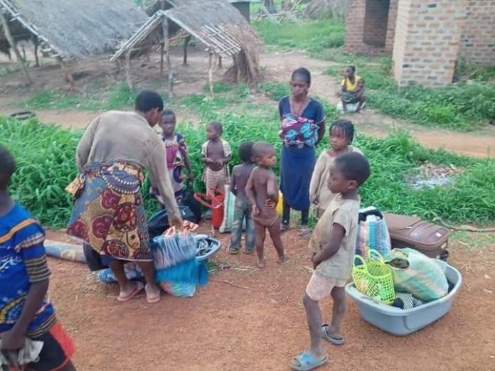 Fleeing victims