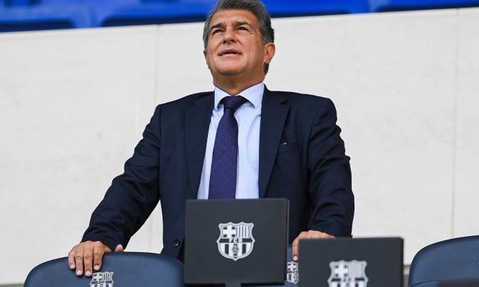 Barcelona president Joan Laporta Barcelona president Joan Laporta