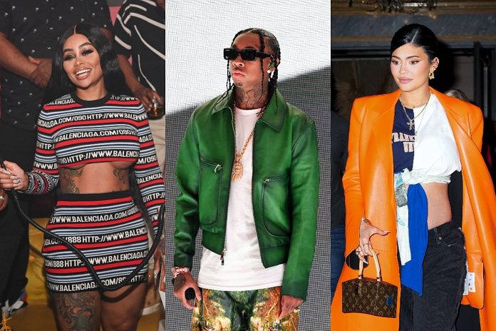 Blac-Chyna-Tyga-Kylie Blac Chyna, Tyga, Kylie