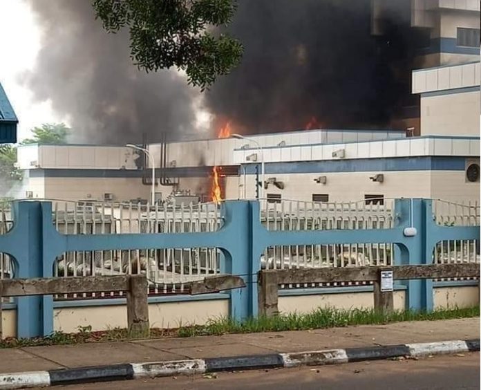 CBN Confirms Fire Incident At Makurdi Branch CBN Confirms Fire Incident At Makurdi Branch