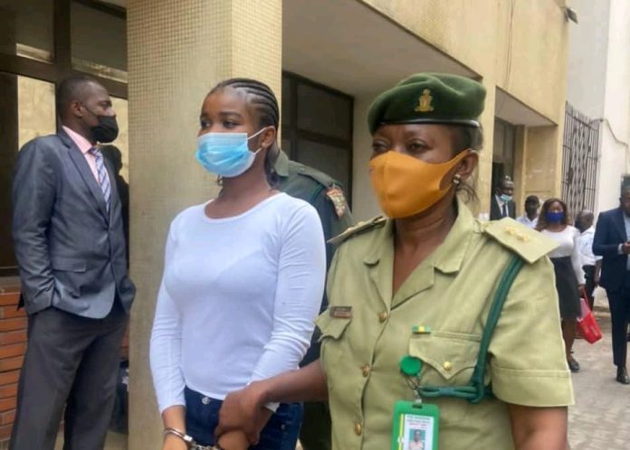 Chidinma in court