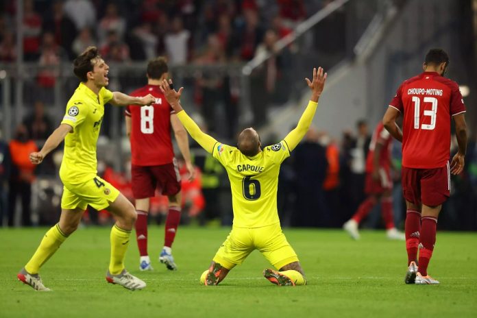 Chukwueze Stun Bayern With Strike To Knock Them Out Of UCL