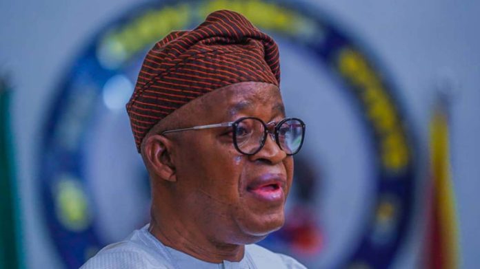 Gov.-Oyetola Osun State Governor, Alhaji Gboyega Oyetola
