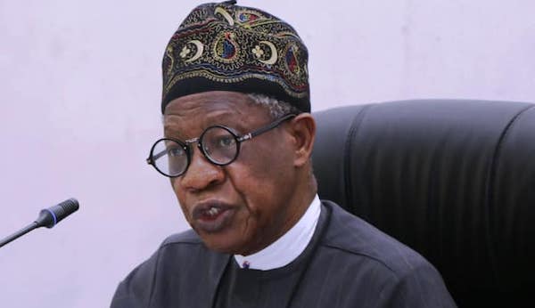 The Minister of Information and Culture, Lai Mohammed
