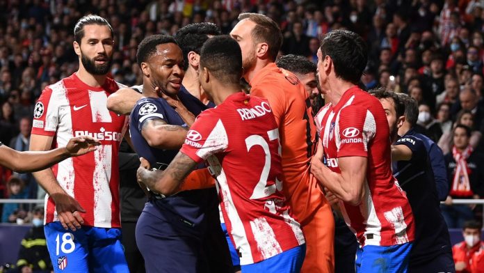 Man City Versus Atletico Finish Goalless, City Go Through With 1-0 Aggregate