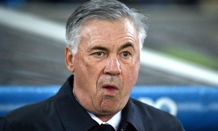 Real Madrid coach, Carlo Ancelotti Carlo Ancelotti