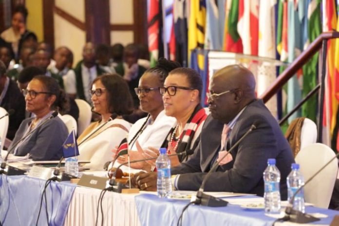 Education ministers at the 21st Conference of Commonwealth Education Ministers (CCEM) in Nairobi, Kenya