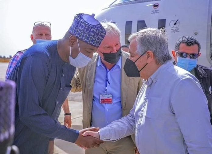 Zulum meets UN chief Zulum meets UN chief